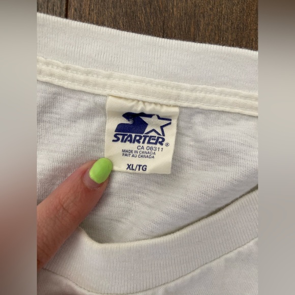 Vintage 1990 Edmonton oilers Stanley cup champs starter t shirt size XL‎ - Picture 2 of 4